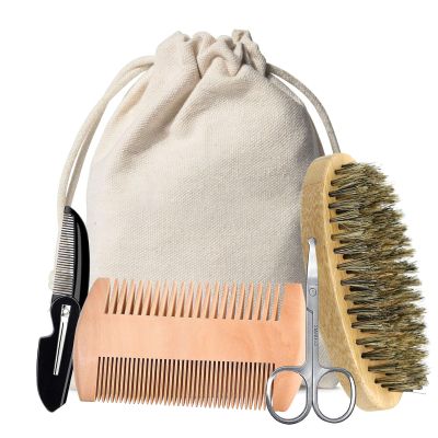 Convenient Beard Care Package For Men Precise Cutting Tool And Softening Oil For Neat And Styled Beards