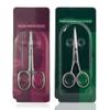 Astrowinter Nose Hair Scissors (Rounded Tip) & Beard Scissors - Safety Blunt-tip Facial Hair Scissors for Nose Hair, Moustache and Beard, Eyebrows, Eyelashes, Ear Hair AW-061-UK-C view 1