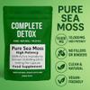 Sea Moss Capsules Extract High Strength 10000mg - Sea Moss Supplement 120 Capsules High Potency - UK Made - Vegan - No Filler Or Binders view 2