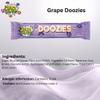 Dopey Heads | Doozies | Sour Chewy and Styretchy Bar | HALAL | Vagetarian | Grape | Chewy and Stretchy | 20g (0.71oz) Each | Pack of 12 | Weight 240g (Grape) view 3