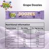 Dopey Heads | Doozies | Sour Chewy and Styretchy Bar | HALAL | Vagetarian | Grape | Chewy and Stretchy | 20g (0.71oz) Each | Pack of 12 | Weight 240g (Grape) view 4