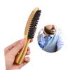Didiseaon Men Handmade Mustache Brush Long Short Beards Wood Beard Comb Bristle Mustache Comb view 3