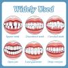 Belligern 4 Pairs Clip in Veneers Teeth, Press up and Down Veneers Teeth Comfort Teeth Veneers, False Teeth Set with Box Regain Your Confident Smile for Men and Women view 4