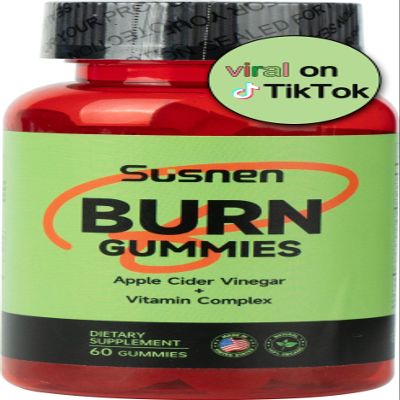 Susnen Apple Cider Vinegar Candies, Designed to Boost Usual Energy Levels & Digestive Wellness,Multivitamin,Lemon Tea Polyphenol Blend(60 Count)