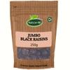 Jumbo Black Raisins 250g by Hatton Hill | Perfect for Snacking, Baking view 1