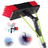 FBHappiness Water Fed Pole Kit Window Cleaning Brush with Extended Handle and Water Hose Solar Panel Cleaning Kit with Extension Pole High Window Cleaning Kit Telescoping Pole 5m-12m (7m) view 1