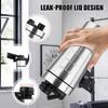Fonyet Stainless Steel Protein Shaker with Ball, 750 ml Shaker Protein Shake with Carry Handle and Scale of Measurement, Bottle Shaker for Sports Fitness Protein Shaker view 4