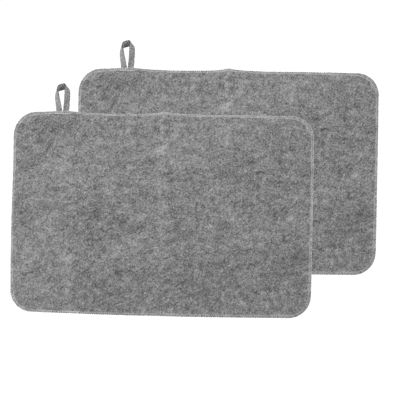 2X Soft Felt Sauna Mat, Heat Insulation Cushion for Sauna Bench, Bath Water Absorption, Water Absorbent Steam Room Mat, Sauna Bath, and Shower Room Bench Protector