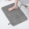 2X Soft Felt Sauna Mat, Heat Insulation Cushion for Sauna Bench, Bath Water Absorption, Water Absorbent Steam Room Mat, Sauna Bath, and Shower Room Bench Protector view 4