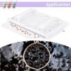 Manual Tapioca Pearl Maker Machine, 3-12mm DIY Bubble Boba Pearl Maker Tool, Tapioca Pearls Forming Machine, Manual Pill Taro Ball Cassava Ball Rubbing Board, for Milk Tea Shop, Home Kitchen DIY(5MM) view 2