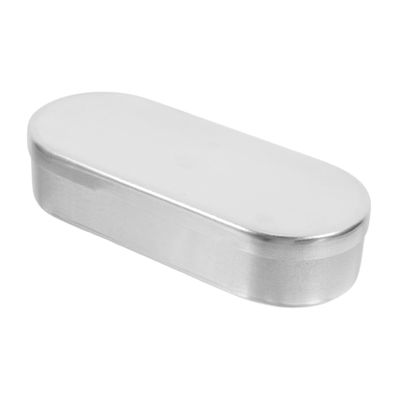 Didiseaon Acupuncture Storage Box Multi-function Thermometer Organizer for Home Clinic and Travel Aluminum Thermometer Case Lid for Cleaning and Drying