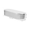 Didiseaon Acupuncture Storage Box Multi-function Thermometer Organizer for Home Clinic and Travel Aluminum Thermometer Case Lid for Cleaning and Drying view 2