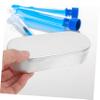 Didiseaon Acupuncture Storage Box Multi-function Thermometer Organizer for Home Clinic and Travel Aluminum Thermometer Case Lid for Cleaning and Drying view 4