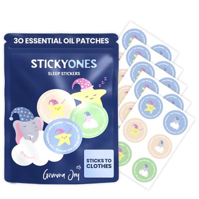 Gemma Joy StickyOnes Sleep Patches, Sticks to Clothes