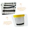 FRCOLOR 25pcs Stick on Temperature Stickers for Baby Bottles and Containers with Adhesive Pet LCD Design for Accurate Temperature Measurement view 3