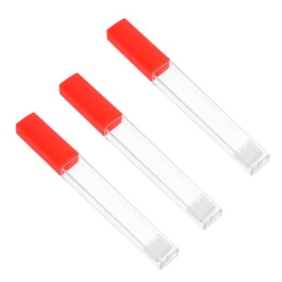 FRCOLOR 3pcs Protective Tube Plastic Storage Case for Storage Box for Home Use