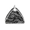 Black and White Lines Long Tissue Box Cover, Leather Tabletop Decorative Tissue Bag, Suitable for Bedside Table, Workbench Home view 3