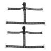2pcs Safety Helmet Chin Strap Black Adjustable Universal Fit view 1