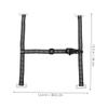 2pcs Safety Helmet Chin Strap Black Adjustable Universal Fit view 2