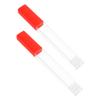 Baluue Plastic Thermometer Storage Box Easy Cleaning Sleek Design 2pcs Protective Case for Adults for Thermometers and Tools Suitable for Home view 1