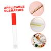Baluue Plastic Thermometer Storage Box Easy Cleaning Sleek Design 2pcs Protective Case for Adults for Thermometers and Tools Suitable for Home view 2