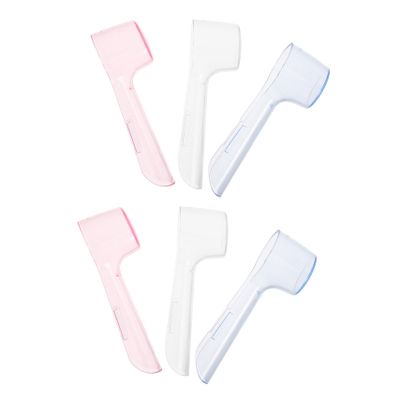TOVINANNA 6 Pack Toothbrush Head Covers, Abs Portable Toothbrush Protector Caps, Reusable Dustproof Covers for Travel, Home and Outdoor Use
