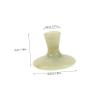 OHPHCALL Gua Sha Massage Tool Mushroom Shape Aventurine Eye Massage Facial Tool Stone Scraper for Face view 2