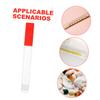 Ipetboom Thermometer Design for to Adults Box 2pcs Plastic with Storage Easy Multifunctional Carry, Protective Thermometer Tube Case and Suitable for Home and Hospital Use view 2