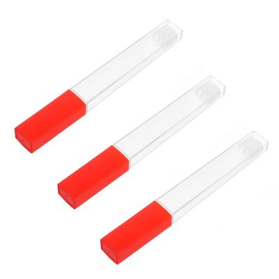 Baluue 3pcs Plastic Thermometer Storage Tubes Protective Performance and Easy to Clean Design, Minimalist Needle Holder for Instruments and Thermometers, Storage Case for Adults