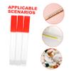 Baluue 3pcs Plastic Thermometer Storage Tubes Protective Performance and Easy to Clean Design, Minimalist Needle Holder for Instruments and Thermometers, Storage Case for Adults view 3