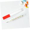 Baluue 3pcs Plastic Thermometer Storage Tubes Protective Performance and Easy to Clean Design, Minimalist Needle Holder for Instruments and Thermometers, Storage Case for Adults view 4