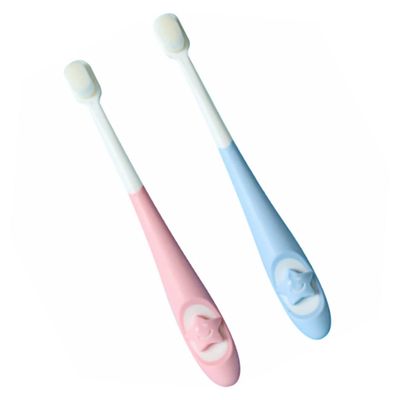 ORFOFE 2pcs Healthy Boys and Girls Toothbrush Non-Shedding Brush Head for Boy Girl Oral Care Toothbrush