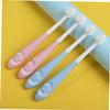 ORFOFE 2pcs Healthy Boys and Girls Toothbrush Non-Shedding Brush Head for Boy Girl Oral Care Toothbrush view 3