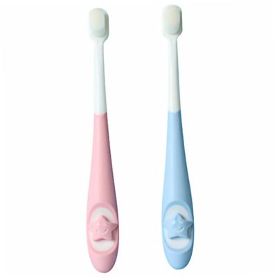 SKISUNO 2pcs Boys and Girls Boy Girl Finger Toothbrush Newborn Toothbrush Soft Bristle Brush Oral Care Cartoon Handle Brush