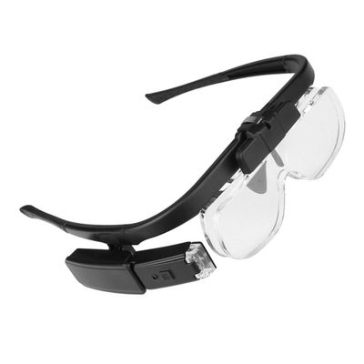 Ipetboom LED Magnifier Illuminated Light Source for Reading and Maintenance Power Magnifying Glass