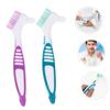 Healeved 16pcs Cleaning Brush Retainer Brush Turtle Scrub for Dentures Removal Hard Bristle for Mouth Guard Cleaner view 4