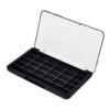 24 Grid Empty Makeup Eyeshadow Palette Blush Lip Gloss Powder DIY Case Black view 3