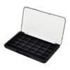 24 Grid Empty Makeup Eyeshadow Palette Blush Lip Gloss Powder DIY Case Black view 4