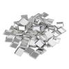 100 Pieces Empty Eyeshadow Blush Makeup Pans for Magnetic Palette Box Square view 1