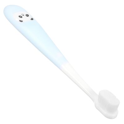 Kids Toothbrush Pp TPR Soft Bristle Manual Toothbrush White