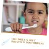 Kids Toothbrush Pp TPR Soft Bristle Manual Toothbrush White view 4