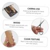 Baluue Beard Care Kit Barber Accessories Shaving Kit for Men Beard Brush Comb Scissors view 3
