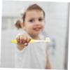Healeved Comfortable Kids Toothbrush with Non-Slip Handle and Soft Bristles for Gentle Mouth Care, Made of Sturdy Pp and TPR Materials, for Children with Convenient Storage Bucket view 4