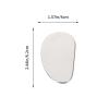Ipetboom Gua Sha Massage Tool Stainless Steel Scraping Tool Health Massage Board for Home Use Round Edges view 2