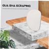 Ipetboom Gua Sha Massage Tool Stainless Steel Scraping Tool Health Massage Board for Home Use Round Edges view 4