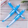 HOMOCONO 3pcs Double Sided Denture Toothbrush Set with Anti-Slip Handle, Firm Bristle False Teeth Cleaner for Home Use, Portable Denture Cleaning Brush for Adults view 4