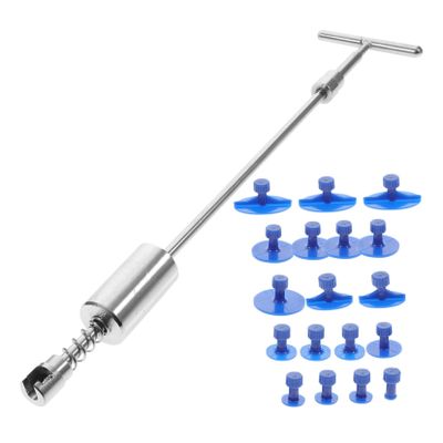CHILDWEET Dent Tool Kit Slide Hammer Tool Dent Puller for Car Metal Plate Refrigerator