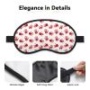 Mosytuky Bloody Hand Print Sleep Mask for Back and Side Sleeper for Sleeping,Zero Eye Pressure Night Blindfold Ultralight Travel Nap Eye Cover view 3