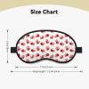 Mosytuky Bloody Hand Print Sleep Mask for Back and Side Sleeper for Sleeping,Zero Eye Pressure Night Blindfold Ultralight Travel Nap Eye Cover view 4