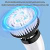 Electric Scrubber 370RPM, USB Rechargeable Bathroom Shower Scrubber With 90 Minutes Working Time, 3 Replaceable Brush Heads, Adjustable Speeds For One Cleaning Eff view 3